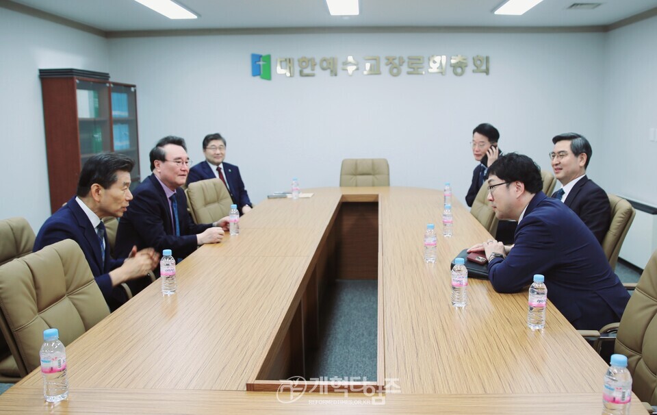 장봉생 목사, 제110회 총회, 총회장 예비 후보 등록 모습