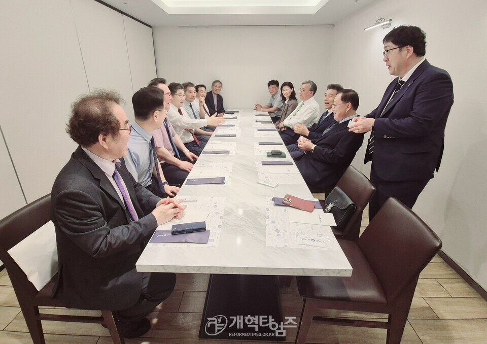장봉생 목사, 제110회 총회, 총회장 예비 후보 등록 모습