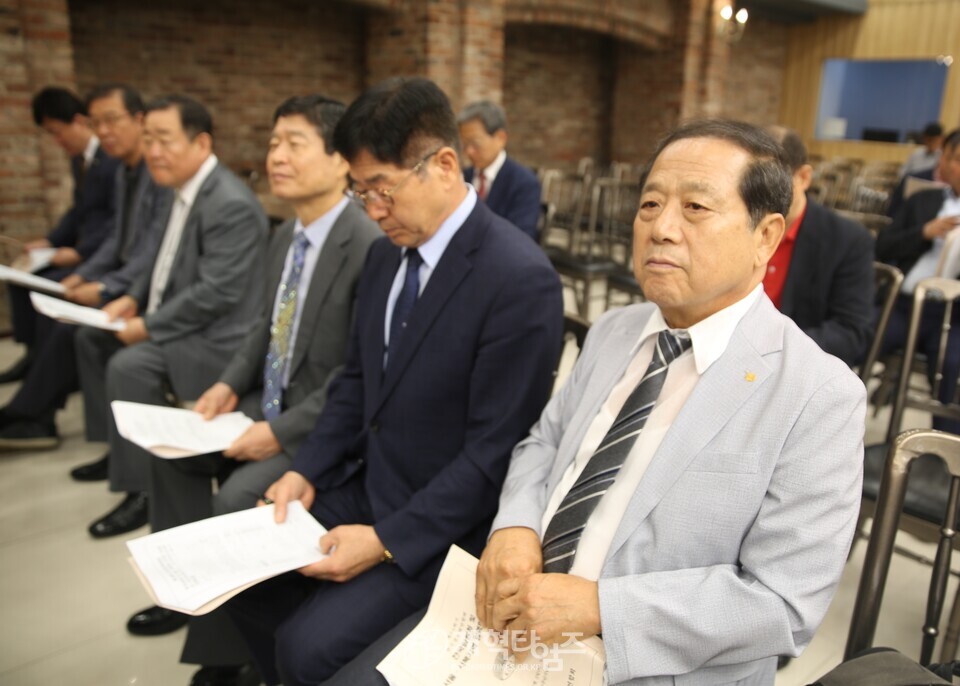 전국장로회, 전국임원회 및 서울ㆍ서북지역임역원 간담회 모습