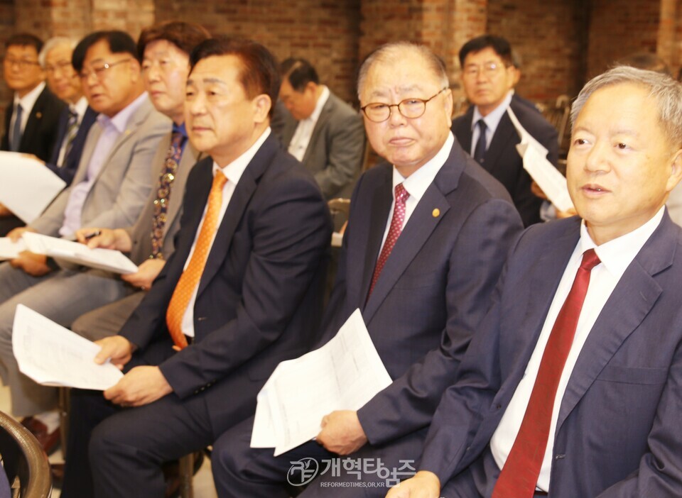 전국장로회, 전국임원회 및 서울ㆍ서북지역임역원 간담회 모습