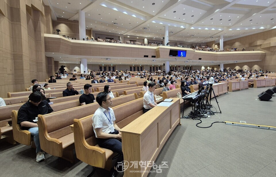 총회기념사업특별위원회 주관, 「광복 80주년 기념예배」 모습