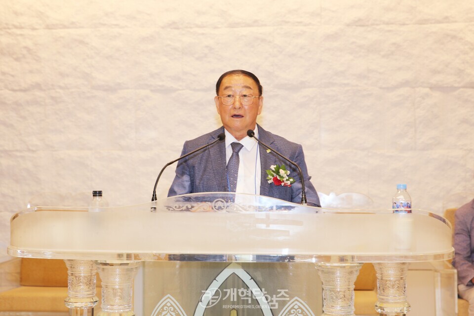 전국원로ㆍ은퇴장로회, 광복80주년 기념예배 및 월례회 모습