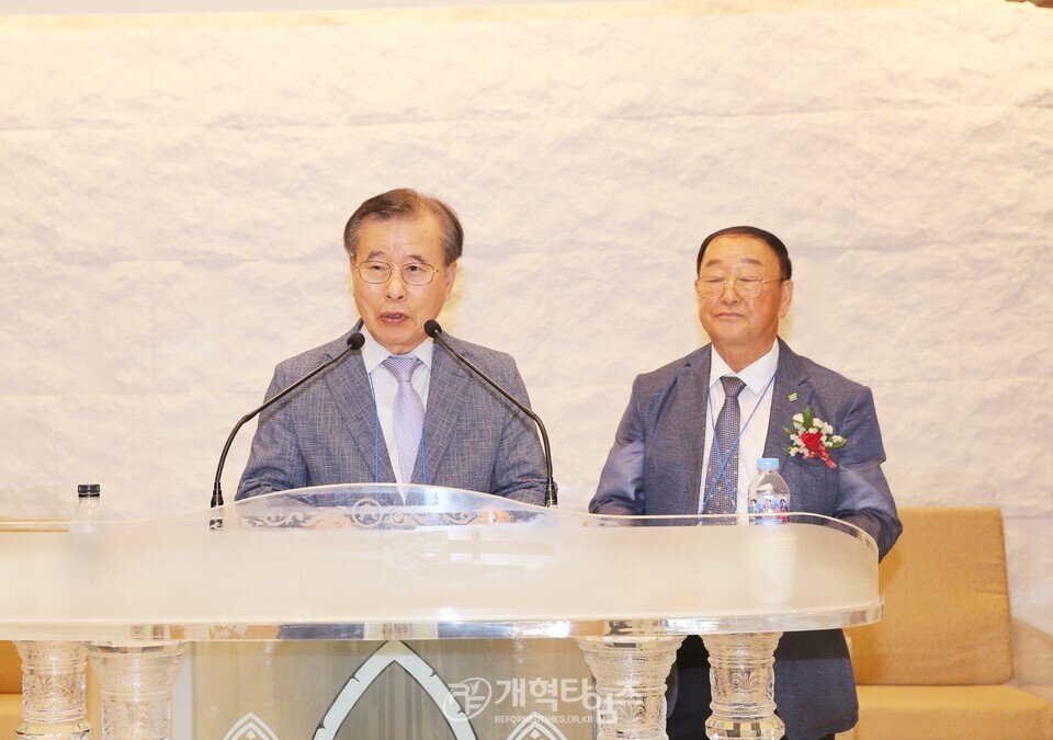 전국원로ㆍ은퇴장로회, 광복80주년 기념예배 및 월례회 모습