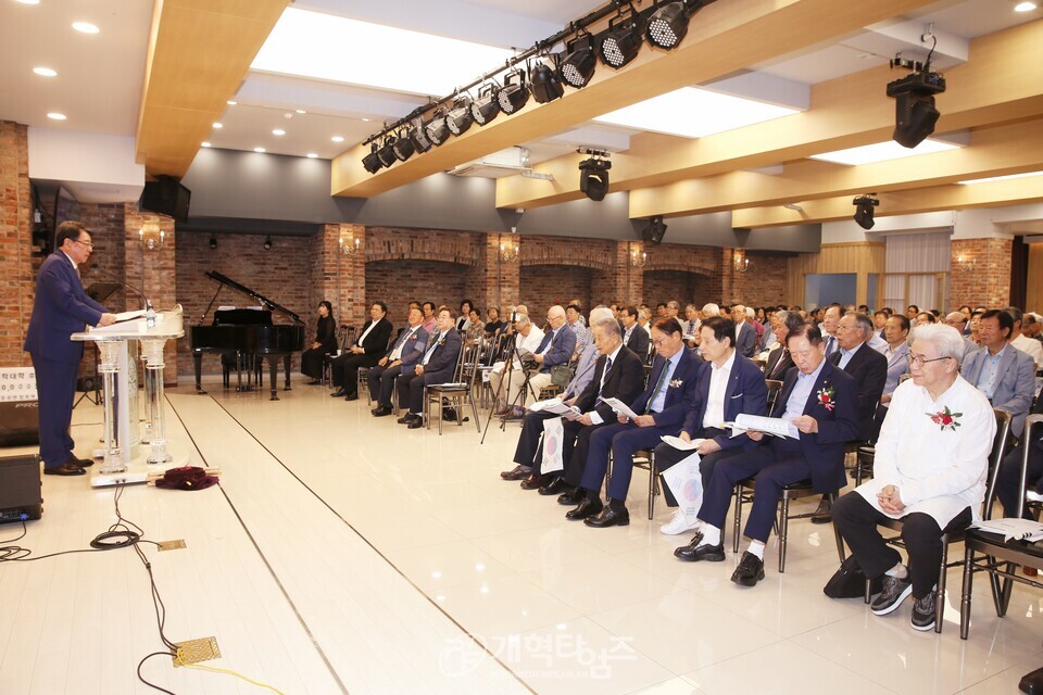 전국원로ㆍ은퇴장로회, 광복80주년 기념예배 및 월례회 모습