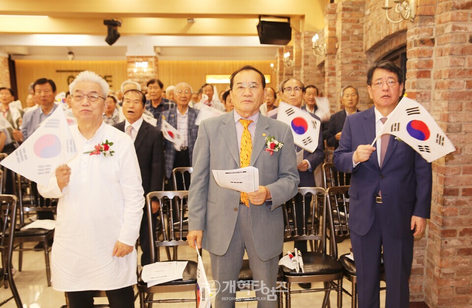 전국원로ㆍ은퇴장로회, 광복80주년 기념예배 및 월례회 모습