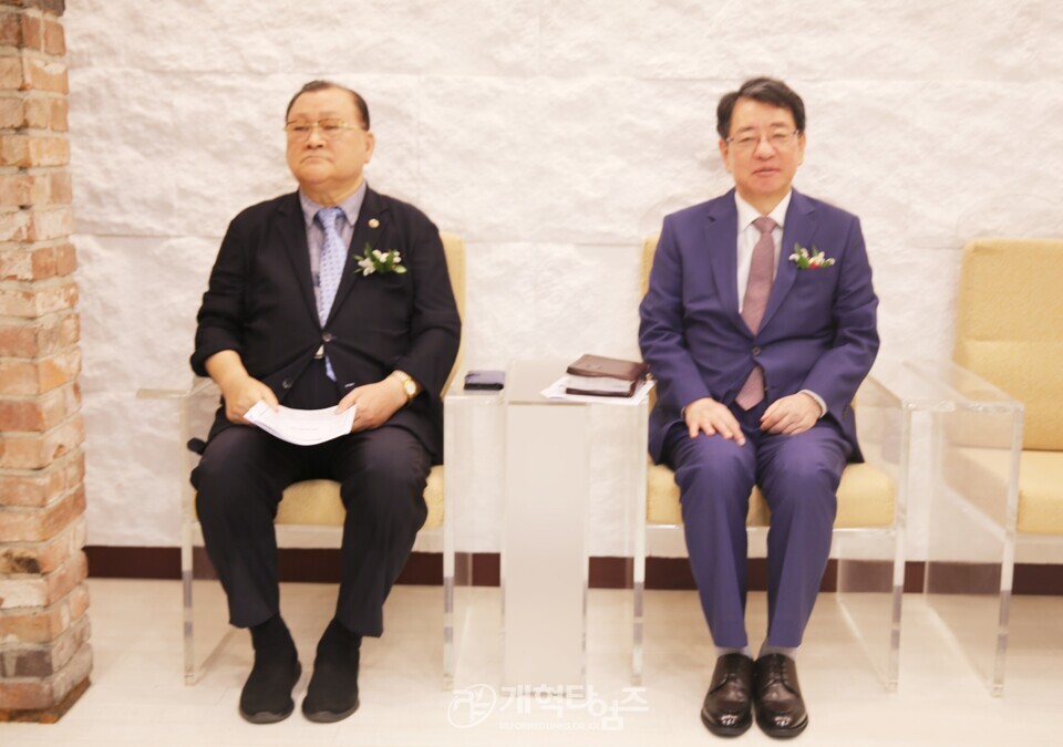 전국원로ㆍ은퇴장로회, 광복80주년 기념예배 및 월례회 모습
