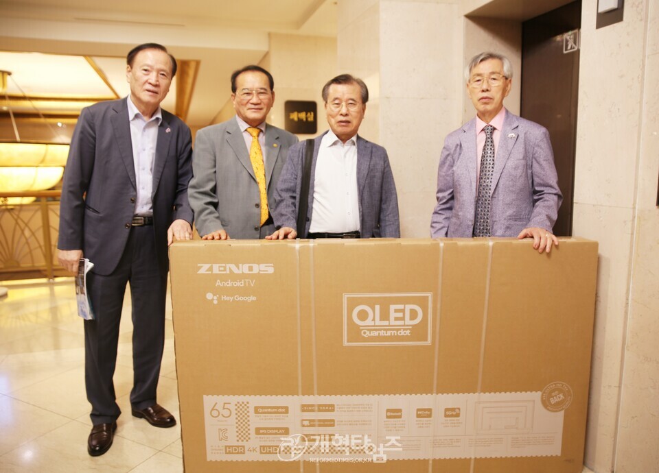 전국원로ㆍ은퇴장로회, 광복80주년 기념예배 및 월례회 모습
