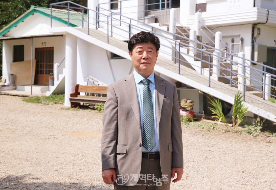 전국남전도회, 수만교회 입당 감사예배 모습
