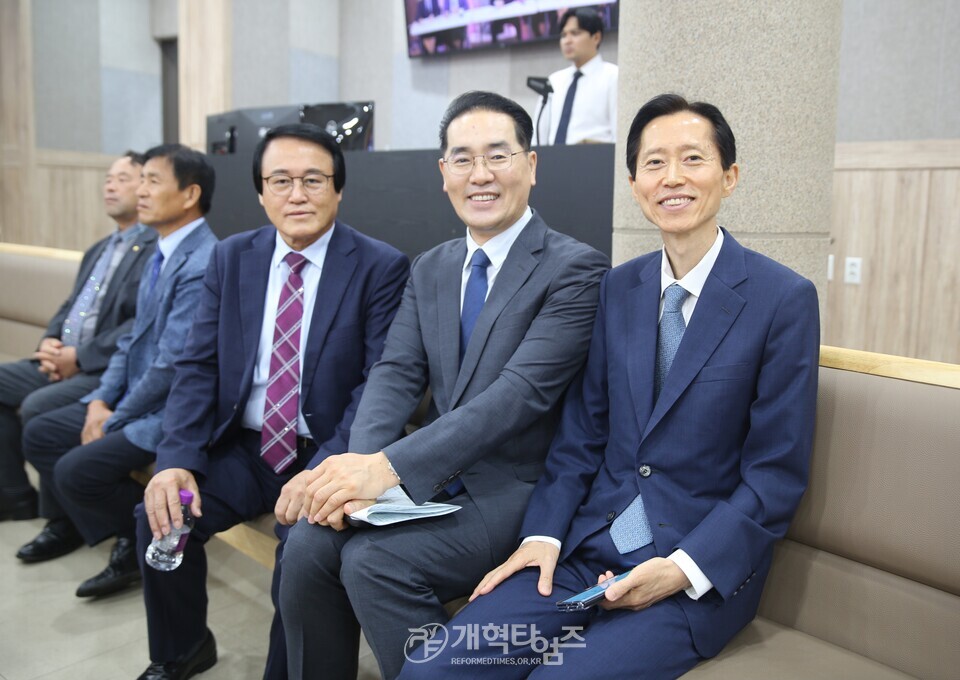 제31회기 중부협의회 총회 상비부 공천 모임 모습