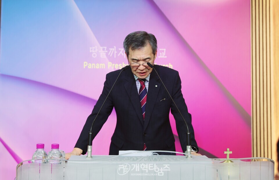 제31회기 중부협의회 총회 상비부 공천 모임 모습