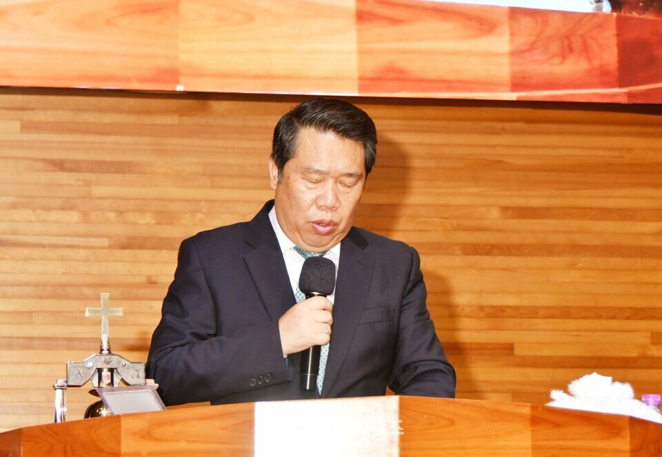 전국남전도회 제14차 순회헌신예배 모습(서울 서영교회)