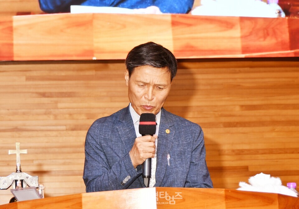 전국남전도회 제14차 순회헌신예배 모습(서울 서영교회)