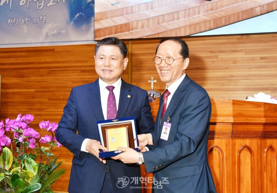 전국남전도회 제14차 순회헌신예배 모습(서울 서영교회)