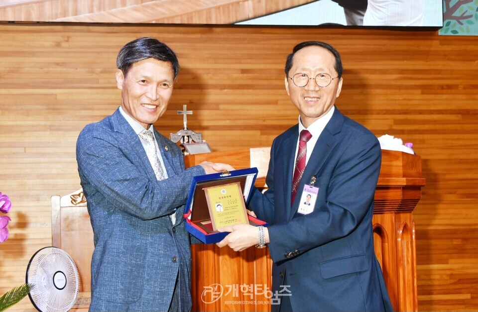 전국남전도회 제14차 순회헌신예배 모습(서울 서영교회)