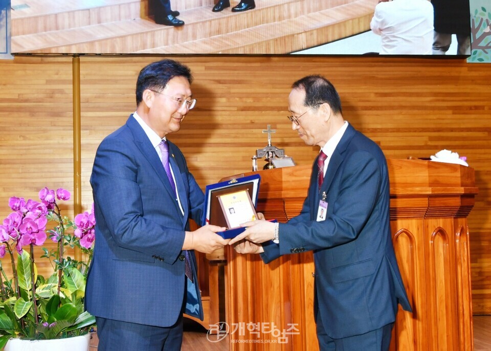 전국남전도회 제14차 순회헌신예배 모습(서울 서영교회)
