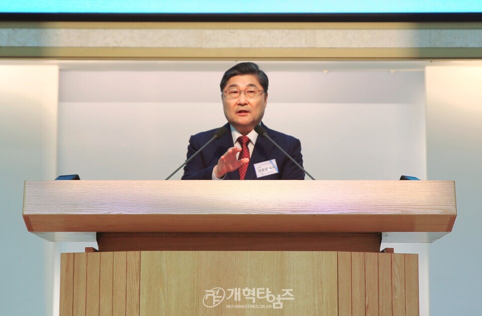 110회 총회 공천위원회 모습