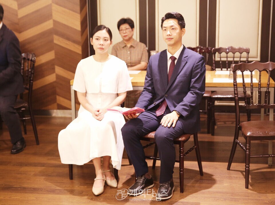 황재열 목사, 아들 결혼 예식 피로연 모습
