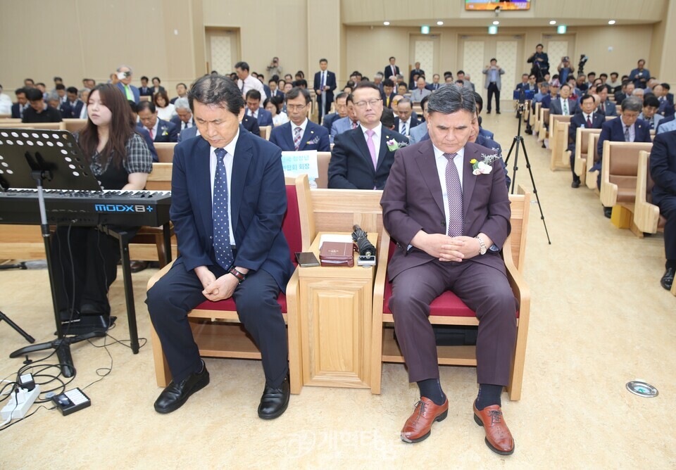 전국남전도회 제45회 정기총회 모습