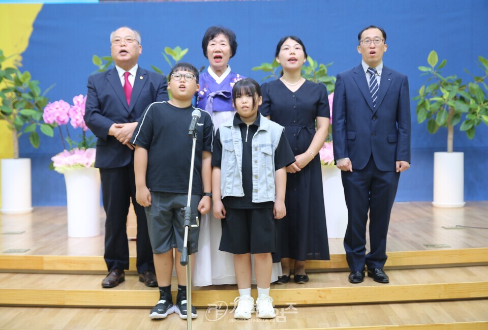 전국남전도회 제45회 정기총회 모습