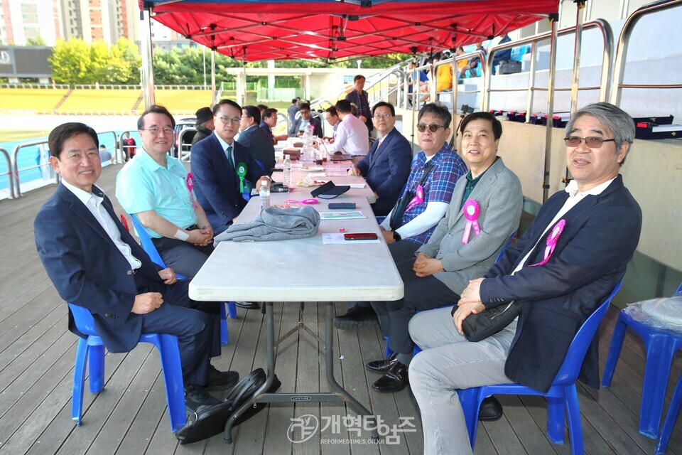 서울지역노회협의회 노회연합체육대회 모습