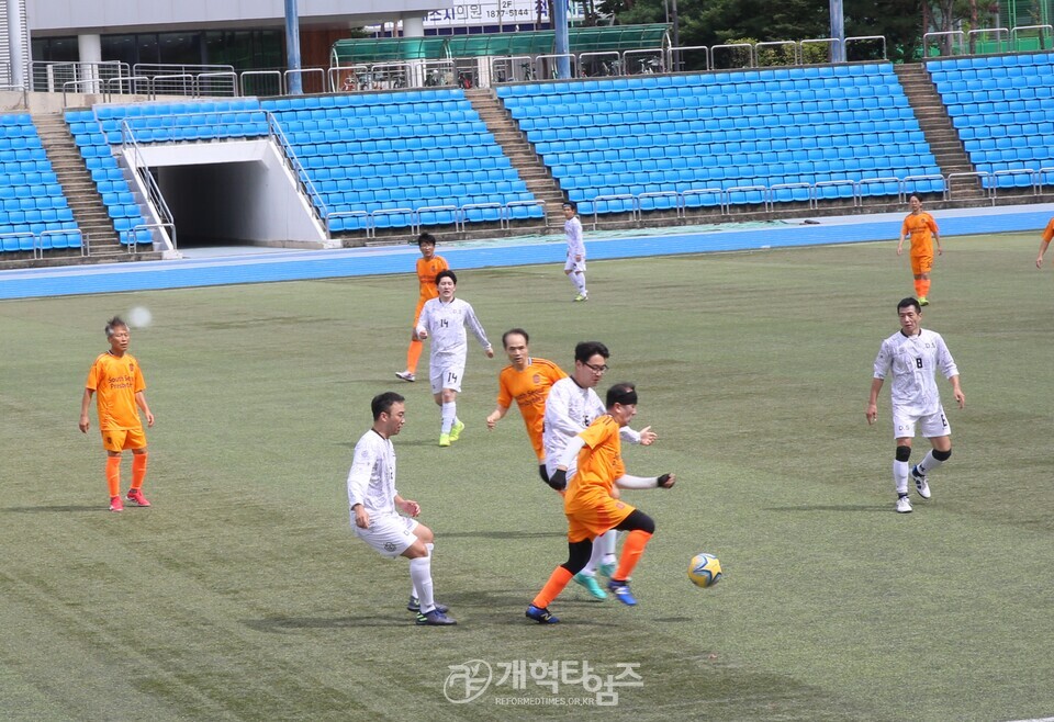 서울지역노회협의회 노회연합체육대회 모습