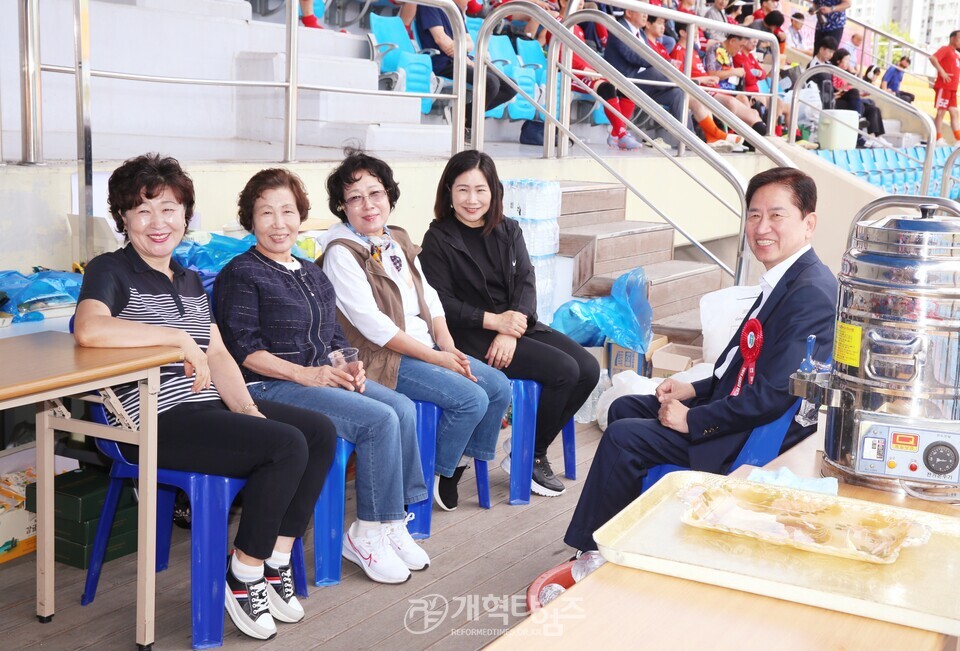 서울지역노회협의회 노회연합체육대회 모습