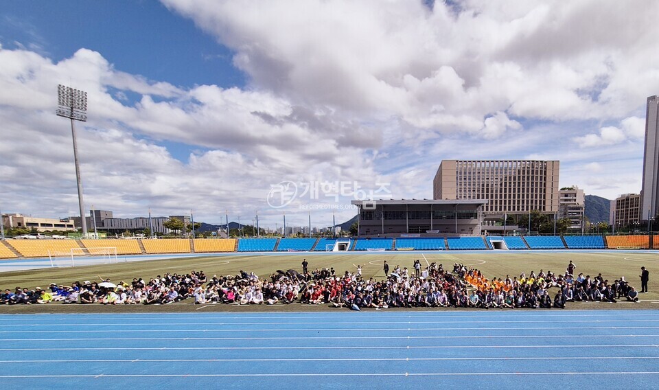 서울지역노회협의회 노회연합체육대회 모습