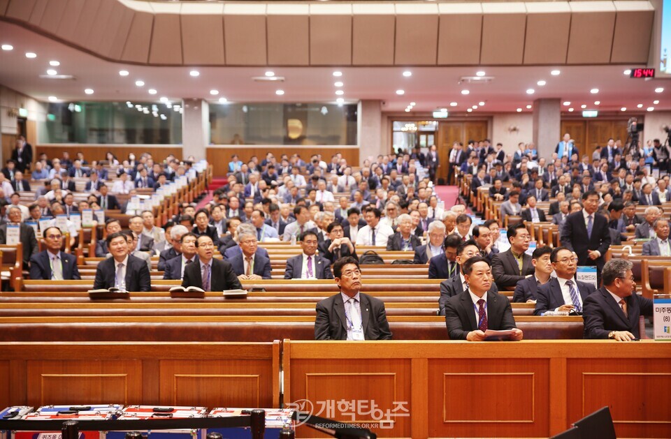 110회 대한예수교장로회총회 모습