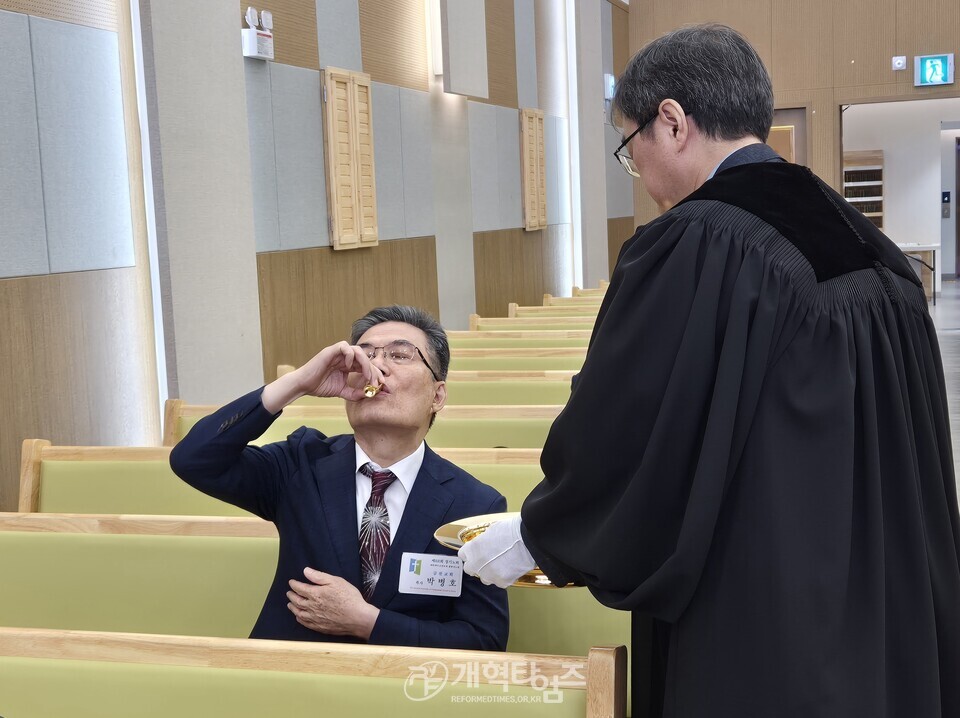 동한서노회 제88회 정기노회 모습
