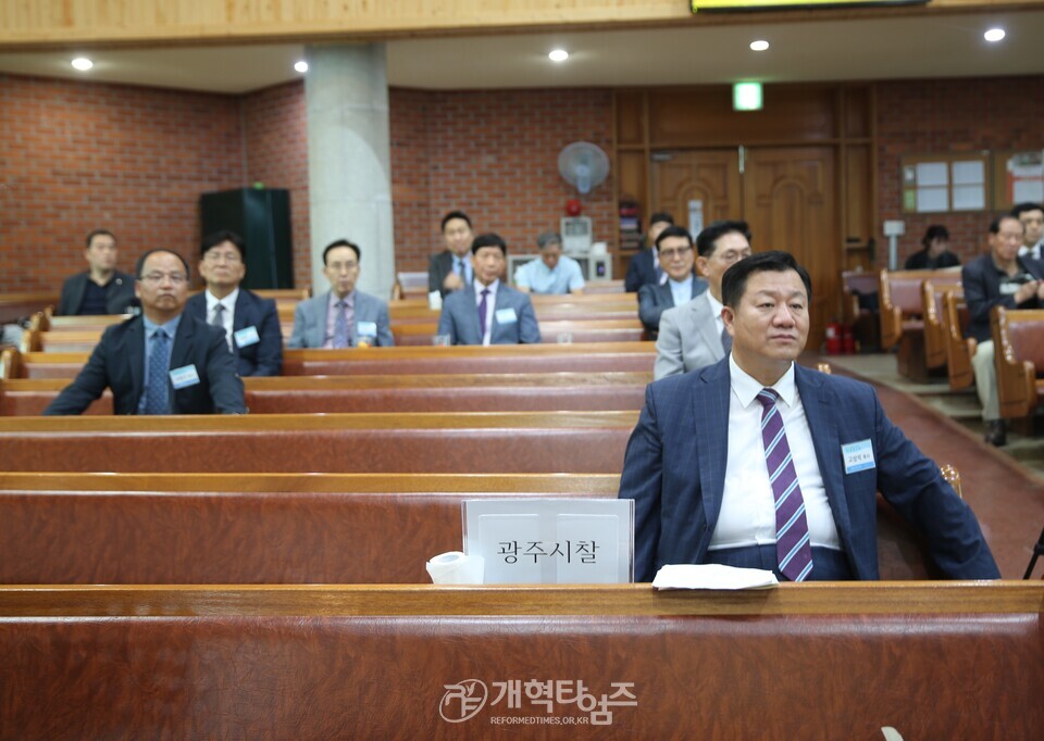 전라노회 제125회 제1차 임시회 모습