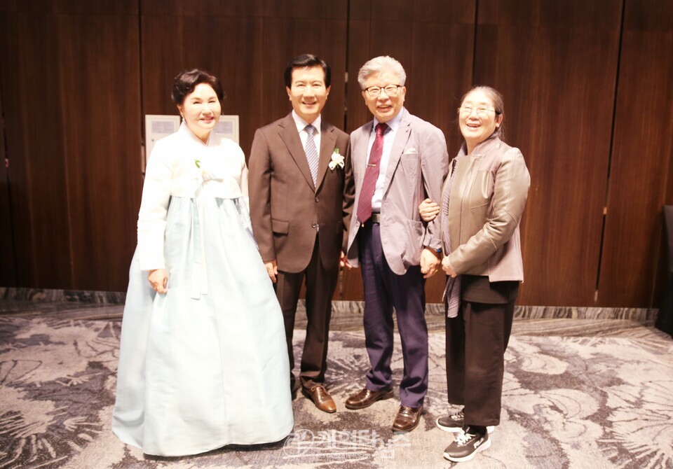 전 총회 헌의부장 조영기 목사, 차남 결혼 예식 모습