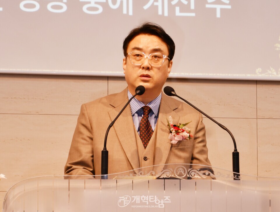 동한서노회 선한교회, 담임목사 취임 및 임직감사예배 모습