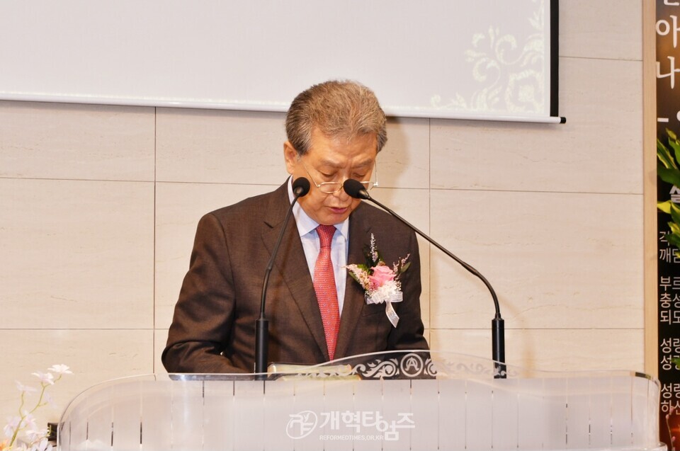 동한서노회 선한교회, 담임목사 취임 및 임직감사예배 모습