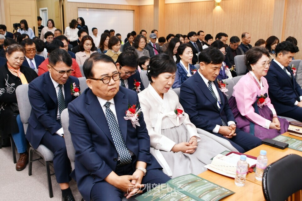 동한서노회 선한교회, 담임목사 취임 및 임직감사예배 모습