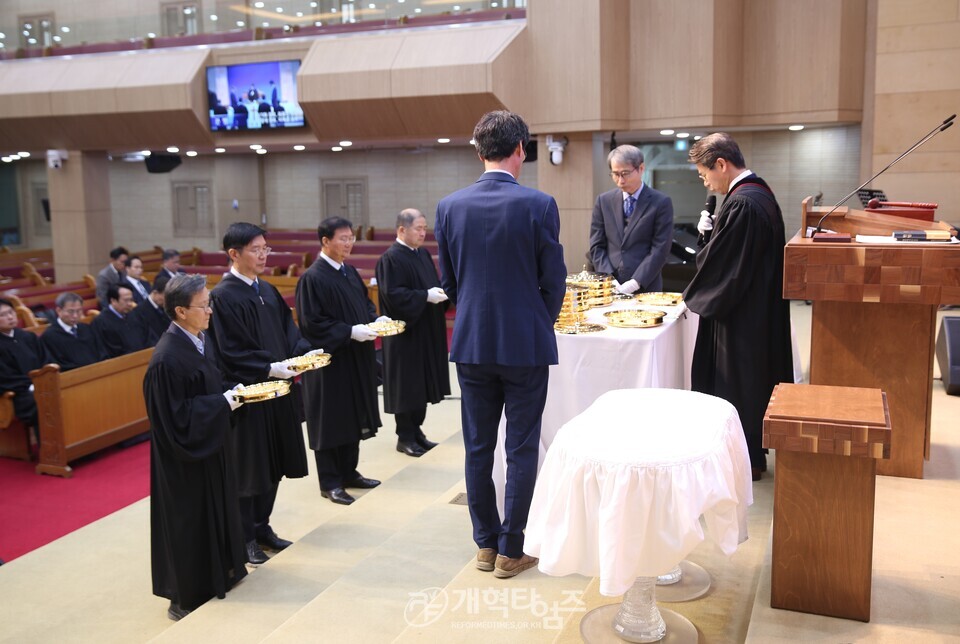 서울강남노회 제100회 정기회 모습