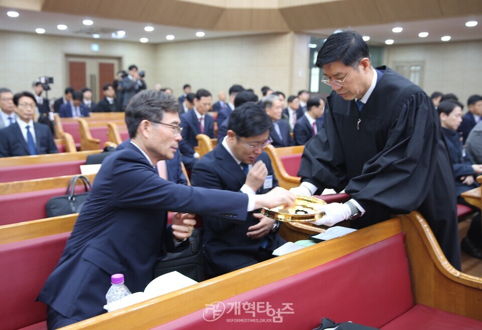 서울강남노회 제100회 정기회 모습