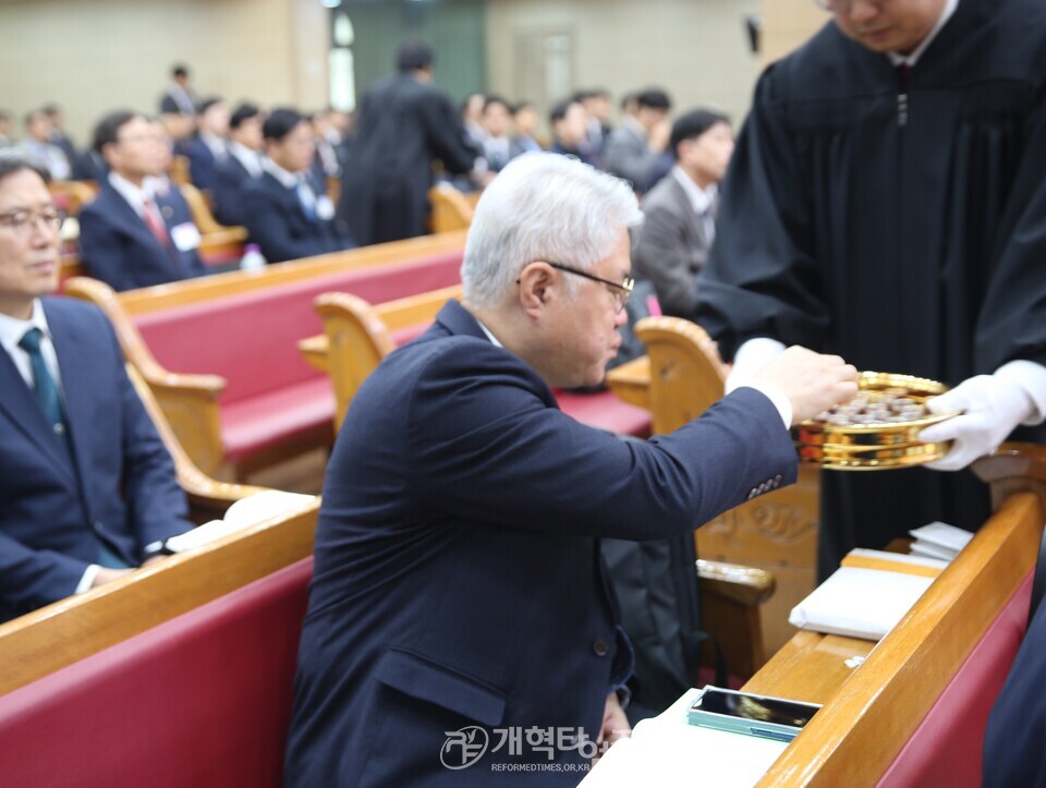 서울강남노회 제100회 정기회 모습