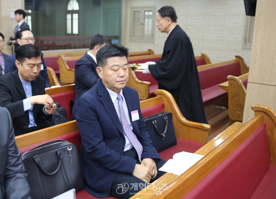 서울강남노회 제100회 정기회 모습