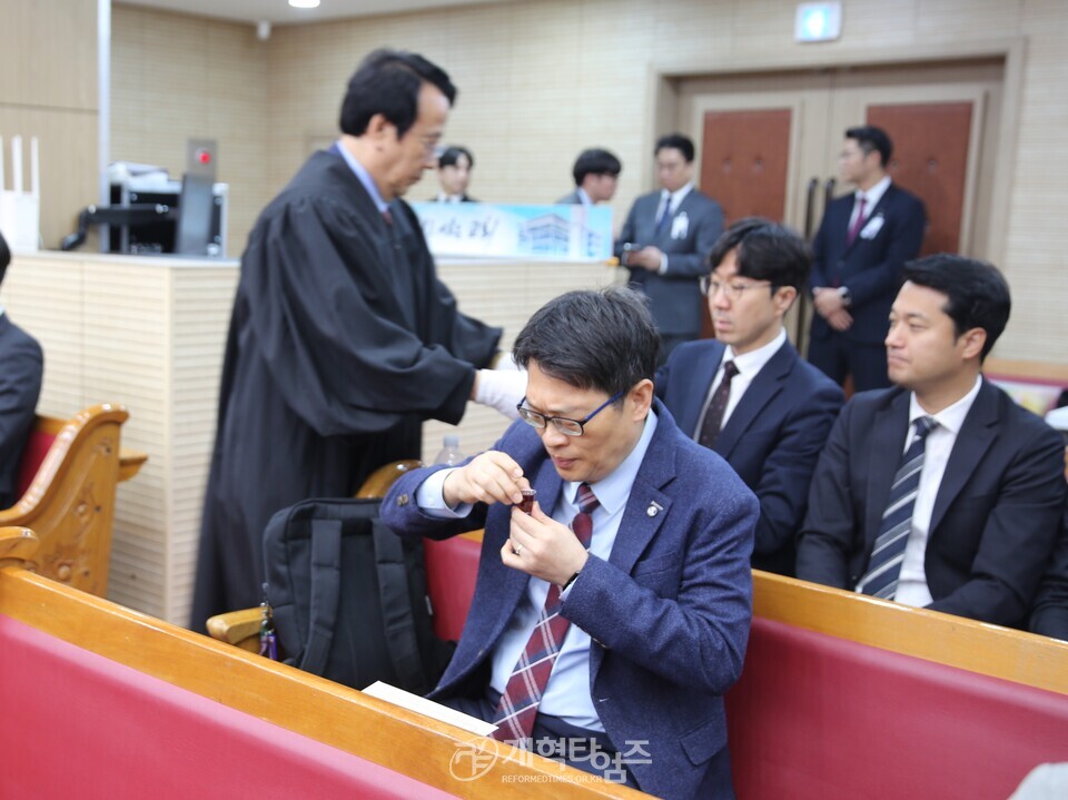 서울강남노회 제100회 정기회 모습