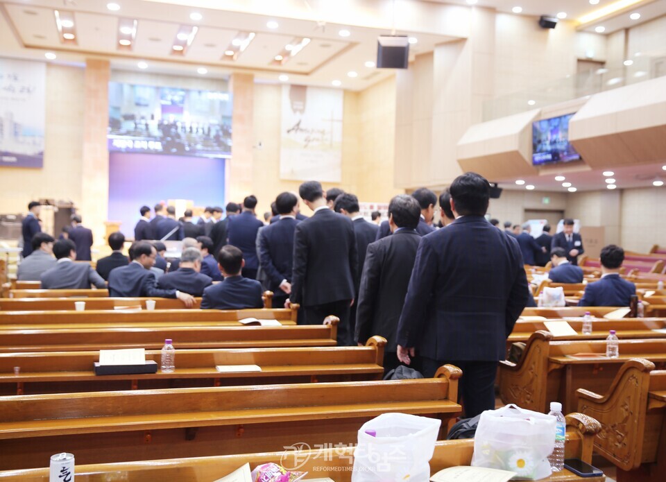서울강남노회 제100회 정기회 모습
