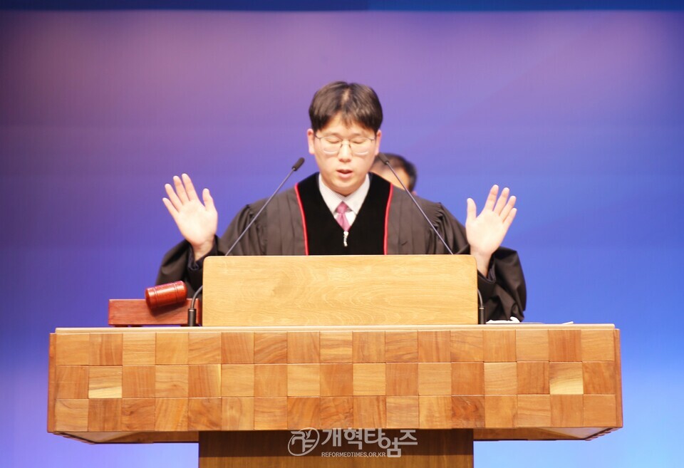 서울강남노회 제100회 정기회 모습