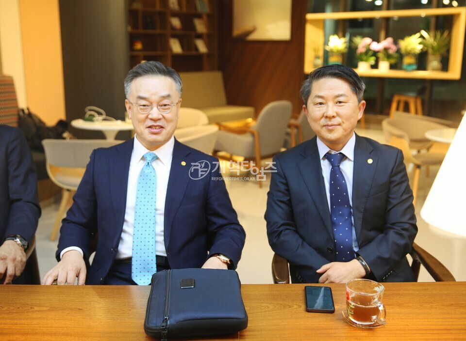 대전중앙노회, 기독신문 주필인 대구 대명교회 장창수 목사 초청,「청지기 세미나」모습