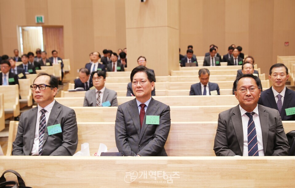 서울노회,「장봉생 목사 총회장 취임 감사 및 축하」모습