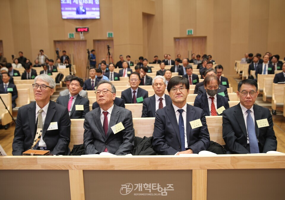 서울노회,「장봉생 목사 총회장 취임 감사 및 축하」모습