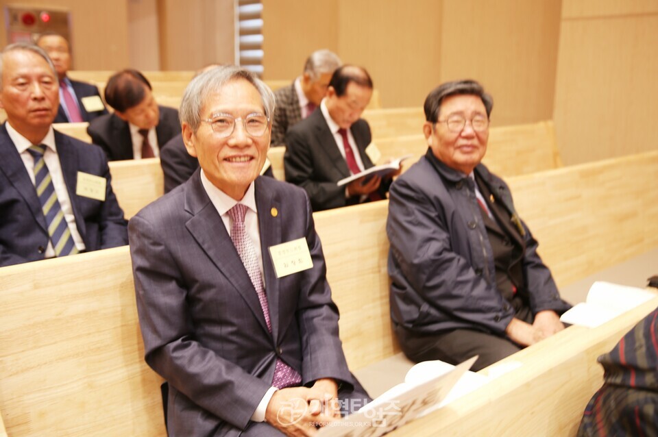 서울노회,「장봉생 목사 총회장 취임 감사 및 축하」모습