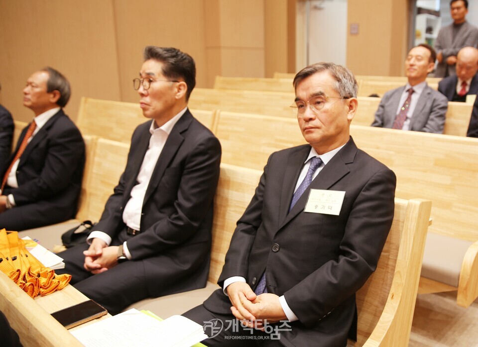 서울노회,「장봉생 목사 총회장 취임 감사 및 축하」모습
