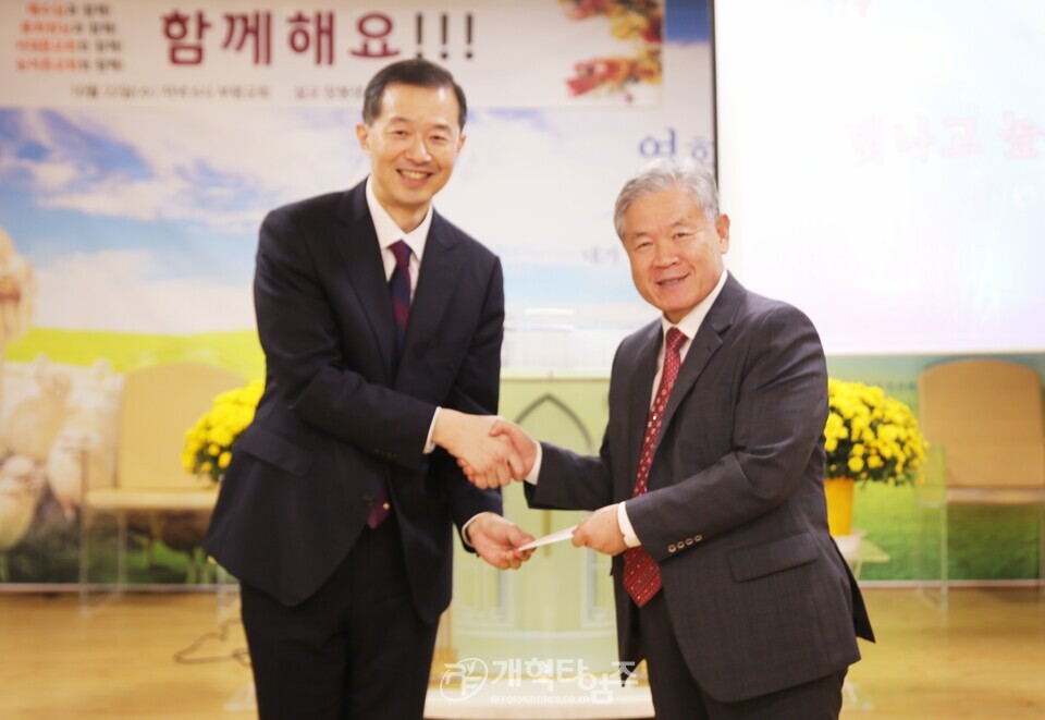 총회장 장봉생 목사, 강원노회 인제 부평교회 모습