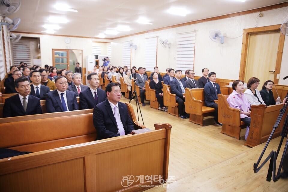총회장 장봉생 목사, 강원노회 인제 부평교회 모습
