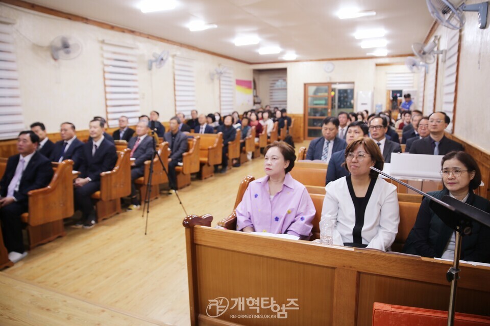 총회장 장봉생 목사, 강원노회 인제 부평교회 모습