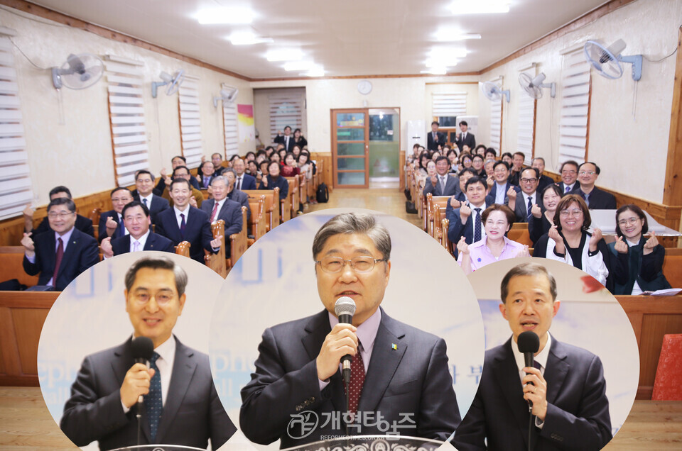 총회장 장봉생 목사, 강원노회 인제 부평교회 모습